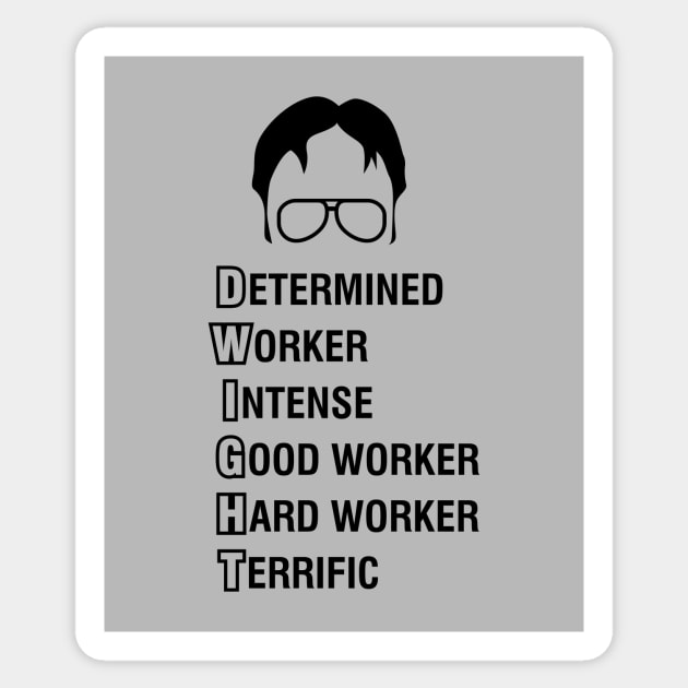 Dwight Sticker by coolab